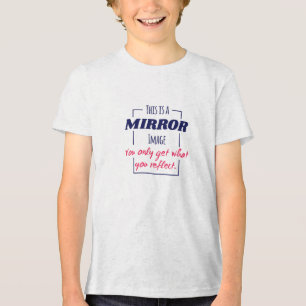 T-shirt En Tri-matière Conception de motivation Mentalité de réflexion da