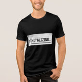 T-shirt En Tri-matière Conception de pirate programmeur (Recto)
