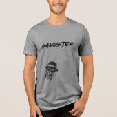 T-shirt En Tri-matière conception de T-shirt gangster, (Recto)