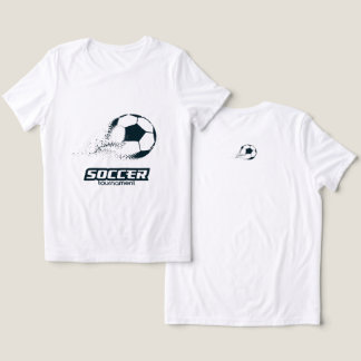T-shirt En Tri-matière Conception de Tournoi de Balle de Football de Part