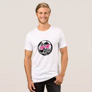 T-shirt En Tri-matière Conception de typographie Champions I Love Sport