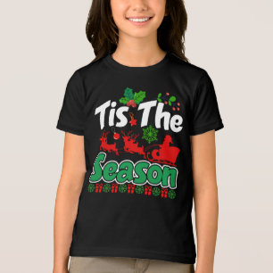 T-shirt En Tri-matière Conception de vacances de Noël C'est La Saison-610