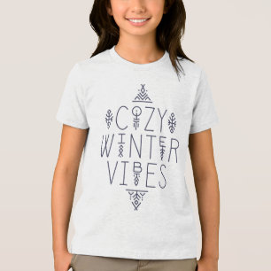 T-shirt En Tri-matière Conception de vidéos d'hiver