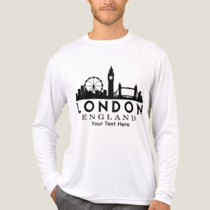 T-shirt En Tri-matière Conception de voyage de monument de la ville de Lo