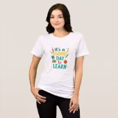 T-shirt En Tri-matière Conception d'école et d'enseignant (Recto plein)
