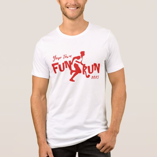 T-shirt En Tri-matière Conception d'exécution amusante (Recto)