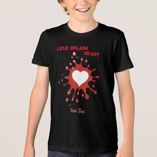 T-shirt En Tri-matière Conception d'expression de l'amour créatif – Art S (Recto)