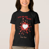 T-shirt En Tri-matière Conception d'expression de l'amour créatif – Art S (Recto)