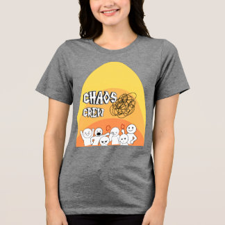 T-shirt En Tri-matière Conception drôle, Chaos Équipe de conception drôle