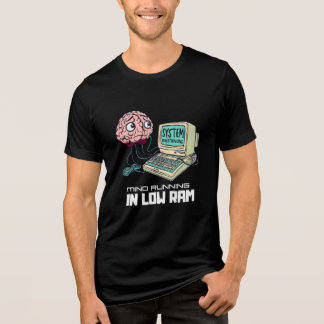 T-shirt En Tri-matière Conception drôle de suranalyse du système