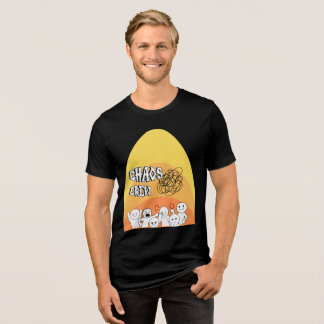 T-shirt En Tri-matière Conception drôle, Équipage de Chaos Conception drô