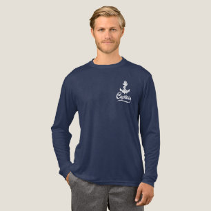 T-shirt En Tri-matière Conception nautique d'ancre de voilier capitaine