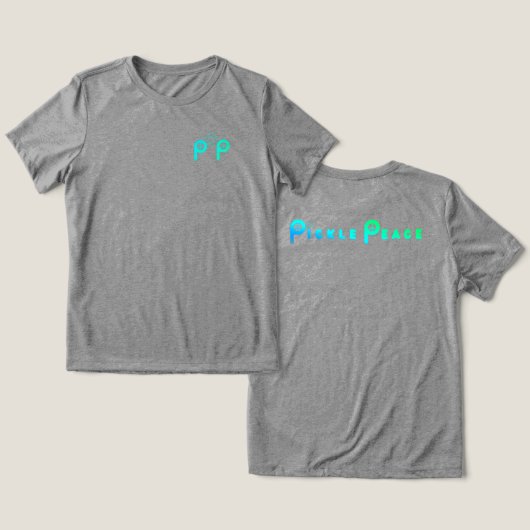 T-shirt En Tri-matière Conception OG bleues (Design Recto & Verso)