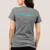 T-shirt En Tri-matière Conception OG bleues (Verso)