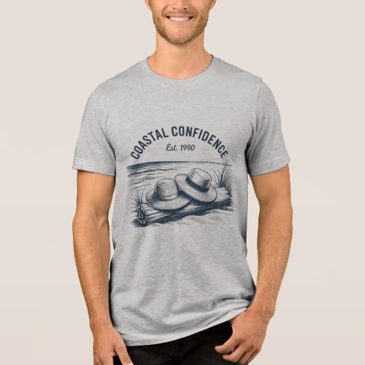 T-shirt En Tri-matière Confiance Côtière (Recto)