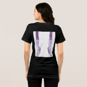 T-shirt En Tri-matière Connaissance du pourpre (Verso intégral)