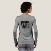 T-shirt En Tri-matière Conseil amusant : Gagner autorisé (Verso complet)
