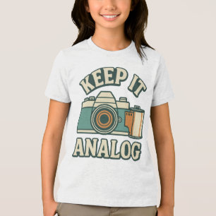 T-shirt En Tri-matière Conserver l'analogique