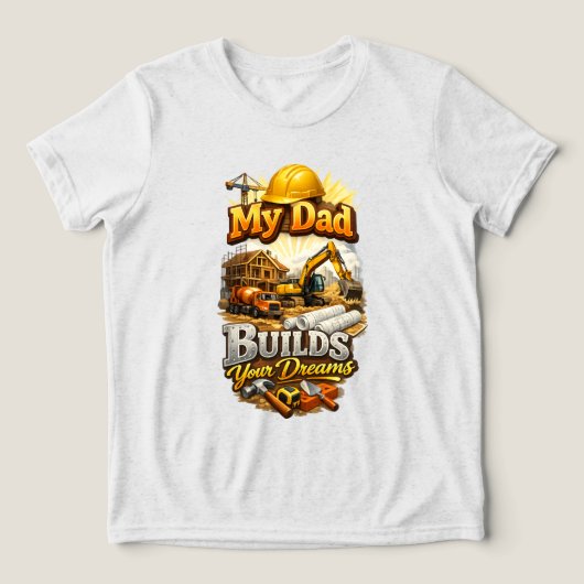 T-shirt En Tri-matière Constructeur (1) (Design Recto)