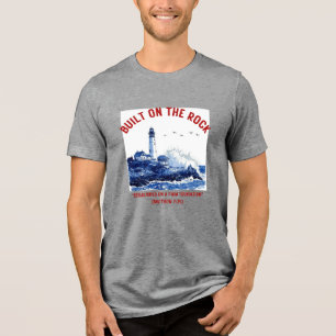 T-shirt En Tri-matière Construit sur le roc