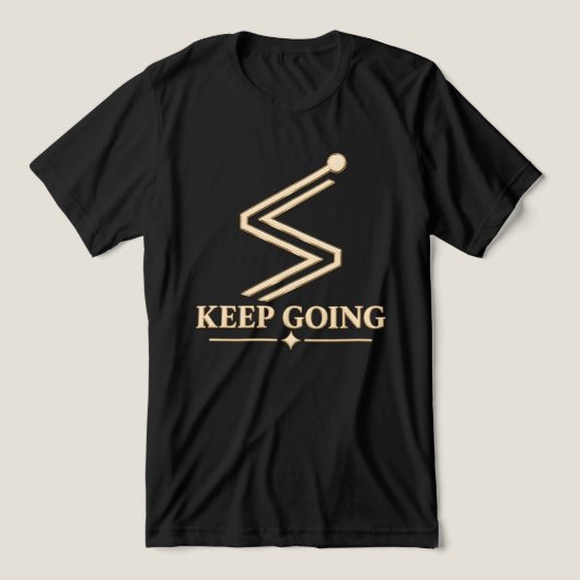 T-SHIRT EN TRI-MATIÈRE CONTINUER (Design Recto)