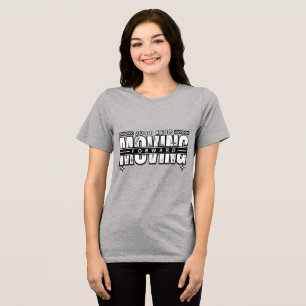 T-shirt En Tri-matière Continuez simplement à aller de l'avant