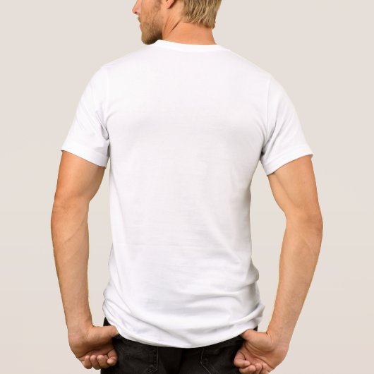 T-shirt En Tri-matière contrôle de vibe passé en blanc (Verso)