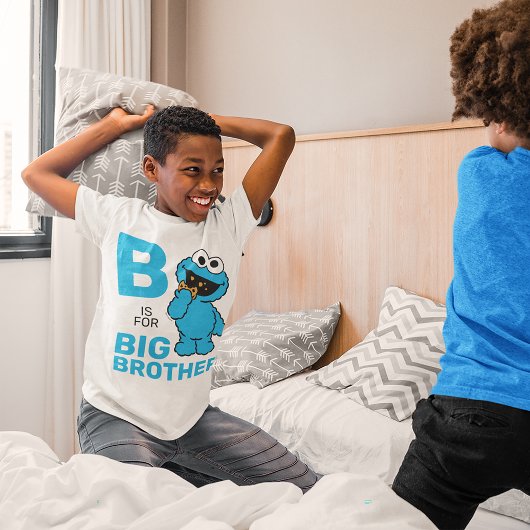 T-shirt En Tri-matière Cookie Monster | B est pour Big Brother