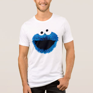 T-shirt En Tri-matière Cookie Monster   Tendance de l'aquarelle