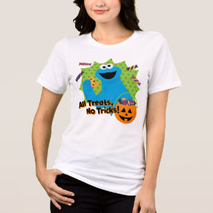 T-shirt En Tri-matière Cookie Monster Tous Les Traitements, Pas De Truc