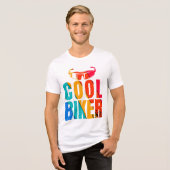 T-shirt En Tri-matière Cool Biker (Recto plein)