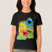 T-shirt En Tri-matière Copains de Sesame Street (Recto)