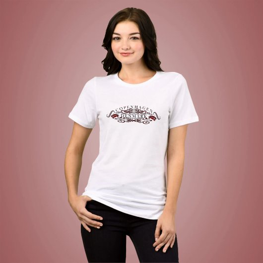 T-shirt En Tri-matière Copenhague appelle les femmes