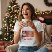 T-shirt En Tri-matière Coquette Christmas Santa Candy Canes Gingerbread