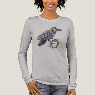 T-shirt En Tri-matière corbeau mystique