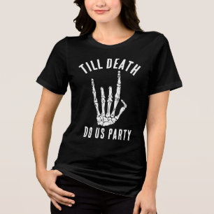 T-shirt En Tri-matière Correspondance Enterrement de Vie de Jeune Fille D