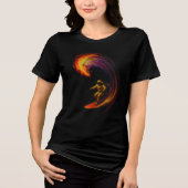 T-shirt En Tri-matière Cosmic Wave Rider (Recto)