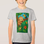 T-shirt En Tri-matière Costa Rican wild animals T-Shirt (Recto)