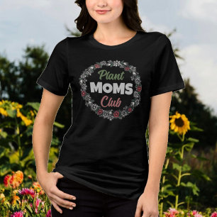 T-shirt En Tri-matière Cottagecore Plante Moms Club Floral