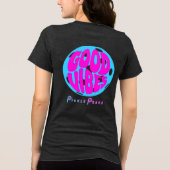 T-shirt En Tri-matière cotton candy good vibes (Verso)