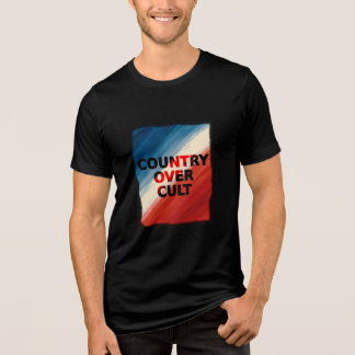 T-shirt En Tri-matière Country Over Cult – Patriotic Paint Streaks