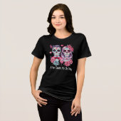 T-shirt En Tri-matière Couple crâne sucre (Recto plein)