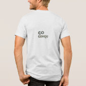 T-shirt En Tri-matière Courage conquiert les peursT-shirt (Verso)