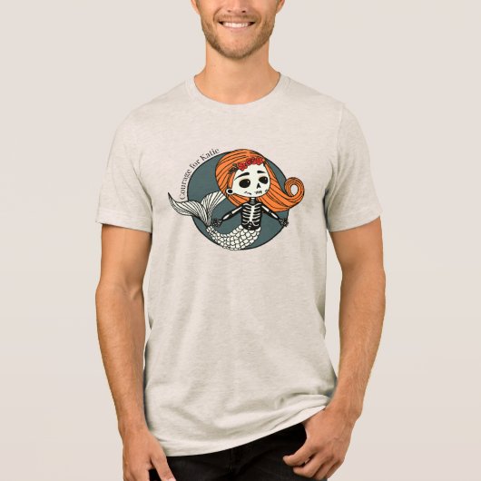 T-shirt En Tri-matière Courage pour Katie - Nouveau logo Tee (Recto)
