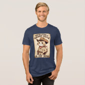 T-shirt En Tri-matière Cowboy Chat Fart Smella Tee (Recto plein)