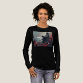 T-shirt En Tri-matière Cowboy vs. Female Ninja (Recto complet)