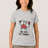 T-shirt En Tri-matière Crabby but Confident – Cartoon Crab T-Shirt (Recto)