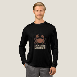 T-shirt En Tri-matière Crabe en détresse – Vintage “Je suis un peu grinch