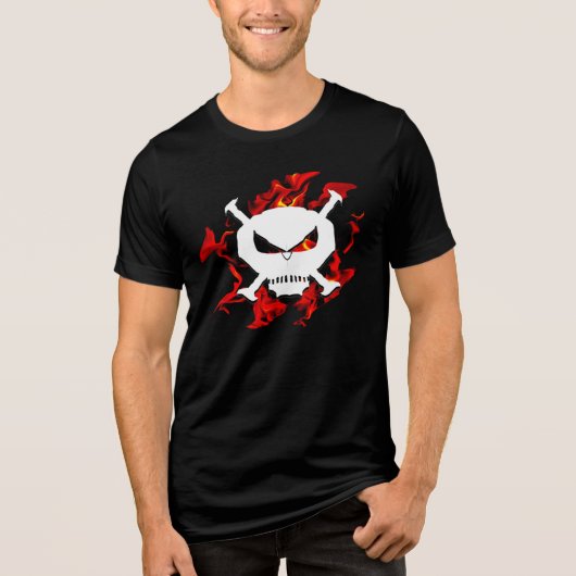T-shirt En Tri-matière crâne (Recto)
