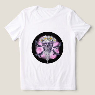 T-shirt En Tri-matière Crâne Daisy Queen Tee 💀 🌼